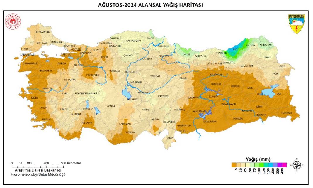 Konya, geçen ay yağışların yüzde 100 arttığı iller arasına girdi 9